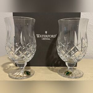 Vintage Waterford Lismore Juice Glass Set Of 2 New In Original Box